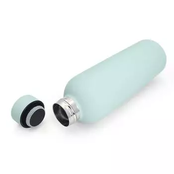 500 мл из нержавеющей стали с небольшим горлышком и изоляцией, портативная бутылка для воды для занятий спортом на открытом воздухе One Size