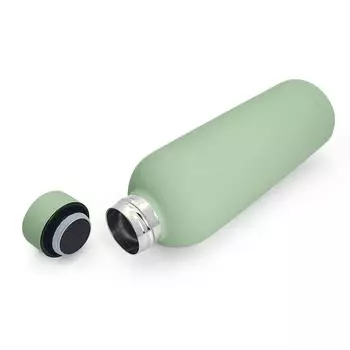 500 мл из нержавеющей стали с небольшим горлышком и изоляцией, портативная бутылка для воды для занятий спортом на открытом воздухе One Size