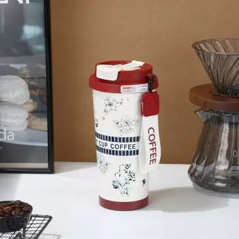 500 мл кофейная кружка из нержавеющей стали 316, термос и термостакан для непосредственного питья, с двойными стенками, герметичный 500ml