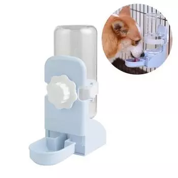 500 мл кормушка для кроликов, клетка для домашних животных, подвесной диспенсер для воды, автоматическая миска для маленьких животных
