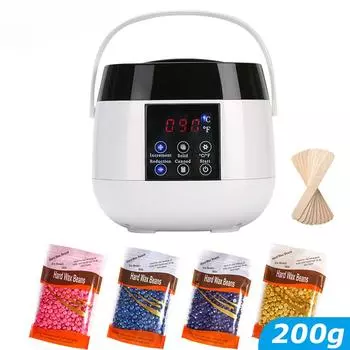 500 мл набор для депиляции воском бразильский твердый воск бобы воск нагреватель воска эпилятор воск-плавитель бикини удаление волос на теле