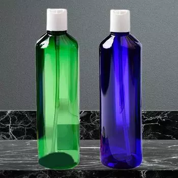500 мл Пластиковая Пустая Бутылка Для Шампуня Небьющийся Универсальный Жидкий Косметический Лосьон Для Душа белый