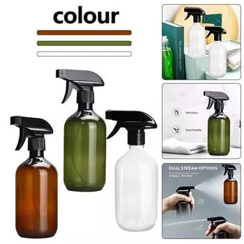 500 мл пластиковый распылитель из ПЭТ с туманом многоразового использования для волос, растений, пустой распылитель для личной гигиены, садовые принадлежности прозрачный