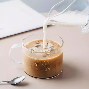 500 мл прозрачная чашка для воды кофе молоко сок пиво завтрак овсянка стеклянная чашка с ручкой десерт чай кружка пара посуда для напитков 500ml