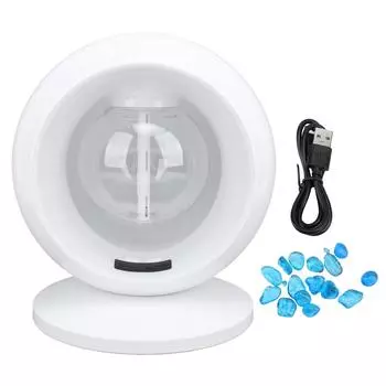 500 мл Прозрачный шарообразный увлажнитель воздуха Маленький ночник Настольный увлажнитель воздуха Ароматерапия Machi