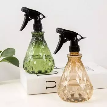 500 мл пустой распылитель, лейки для растений и цветов, ручной туман, распылитель воды, горшок для домашнего сада, инструменты для полива и орошения зелёный