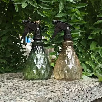 500 мл пустой распылитель, лейки для растений и цветов, ручной туман, распылитель воды, горшок для домашнего сада, инструменты для полива и орошения зелёный