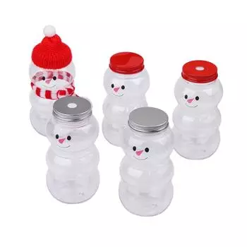 500 мл Рождественский снеговик бутылки для воды бутылки для молока, чая, кофе, сока, портативная бутылка для питья для молочного чая, магазин домашних стаканчиков для сока A4