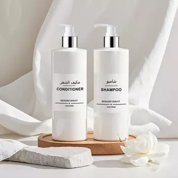 500 мл шампунь гель для душа кондиционер дозатор бутылка с этикеткой/лоток ванная комната многоразовый шампунь контейнер для мыла style 1