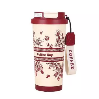 500 мл Термокружка для кофе из нержавеющей стали, герметичная бутылка-термос для чая, офисный, деловой стиль, дорожная термокружка 500ml