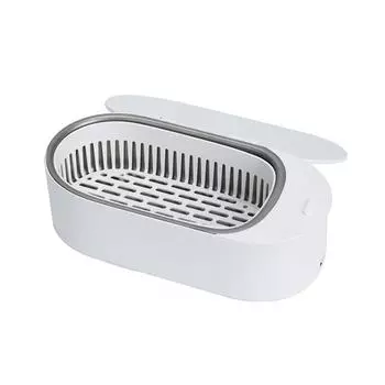 500 мл ультразвуковой очиститель, бытовые часы, машина для чистки очков, ювелирных изделий, щетка для макияжа, зубная щетка, инструмент для чистки US Plug белый