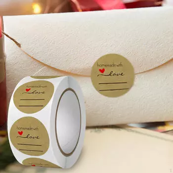 500 наклеек «Спасибо» для конвертов, детских игрушек, бирки для альбомов, этикетки для запечатывания style A