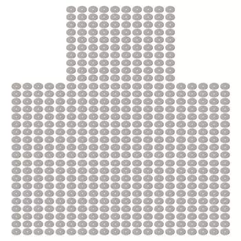 500 Pcs Flat Washer 3x20x1mm Stainless Steel Flat Washers for M2 M2.5 Screws Bolts