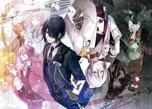 500 Piece Jigsaw Puzzle Alice in Black and White A Tale of Black and White (38x53cm)