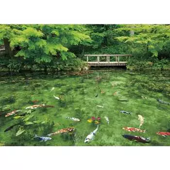 500 Piece Jigsaw Puzzle Dancing Color Monet s Pond (Gifu Prefecture) (38x53cm)