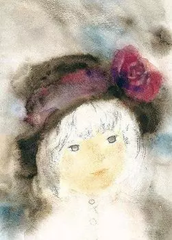 500 Piece Jigsaw Puzzle Girl in a Rose Hat (38x53cm)