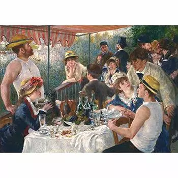 500 Piece Jigsaw Puzzle Lunch Boaters (38x53cm)