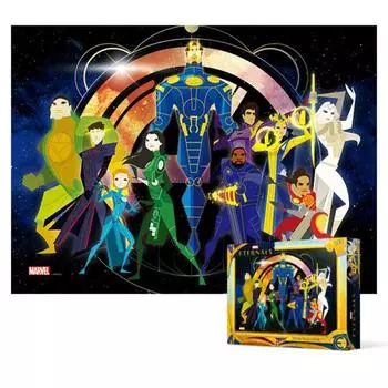 500 Piece Jigsaw Puzzle - Marvel Eternals, popular Korean puzzle