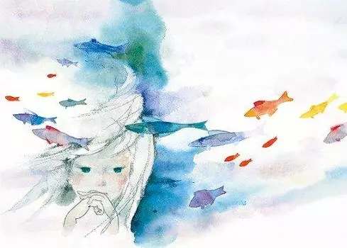 500 Piece Jigsaw Puzzle Mermaid Princess Thinking of a Prince (38x53cm)