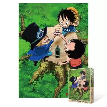 500 piece jigsaw puzzle / One piece - Drinking cup of oath, popular Korean puzzle