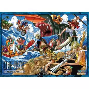 500 Piece Jigsaw Puzzle - One Piece Naval Battle, popular Korean puzzle