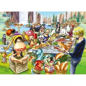 500 Piece Jigsaw Puzzle - One Piece Picnic, popular Korean puzzle