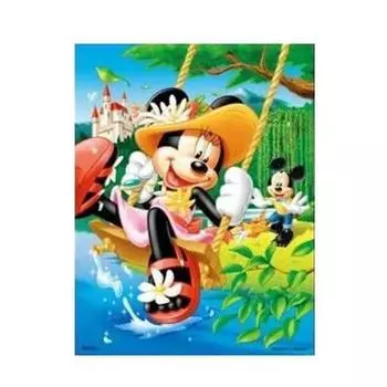 500 Piece Jigsaw Puzzle Petit 2 Disney Waterside Swing Small Piece (16.5x21.5cm)