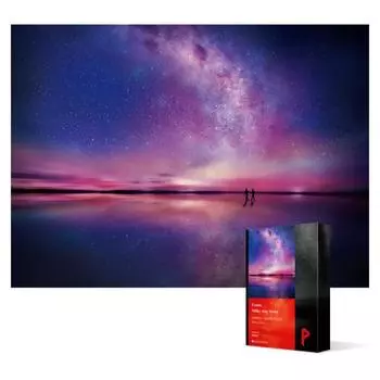 500 piece jigsaw puzzle - Uyuni Milky Way Street, popular Korean puzzle