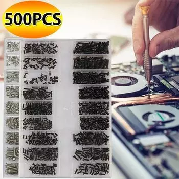 500 шт. 18 типов мини-гайки для самостоятельной сборки ноутбука, компьютера, набор крепежных винтов для ремонта солнцезащитных очков, телефона
