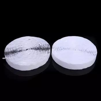 500 шт. 20 мм самоклеящиеся белые монеты с крючком и петлей в горошек, липкая наклейка белый