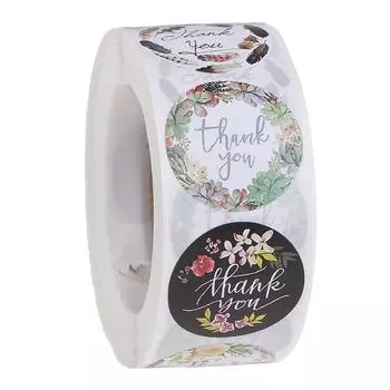 500 шт. благодарственные наклейки, этикетки для свадебных вечеринок, наклейки для скрапбукинга