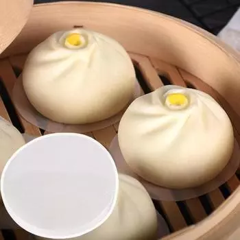 500 шт. бумага для выпечки мягкая на ощупь многоцелевая белая прочная термостойкая подкладка для фритюрниц для столовой 6 cm Square