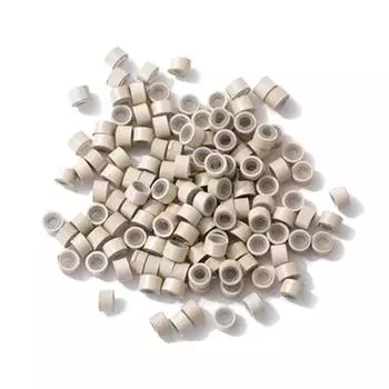 500 шт. Инструменты для наращивания волос Нано-кольца для волос Бусины 5 цветов Микро-кольца для наращивания волос Дреды