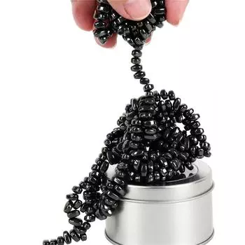 500 шт. Магнитные шарики Игрушки для взрослых, Магнитные ферритовые скалы Магнитные настольные игрушки для взрослых One Size