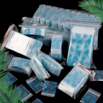 500 шт. мини самозапечатывающийся мешок, цветная упаковка для хранения, герметичные пакеты, милые пластиковые ювелирные изделия, прозрачная толстая упаковочная сумка на молнии 2x2.8cm
