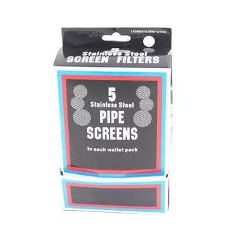 500 шт. Многофункциональные кальянные трубки из нержавеющей стали, металлические фильтры, сетки . 20мм серебряные