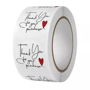 500 шт. Наклейки «Спасибо за покупку» Скрапбукинг Gracias Конверт Этикетки