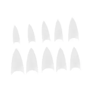 500 шт. острые акриловые накладные ногти лак для ногтей практическое наращивание ногтей