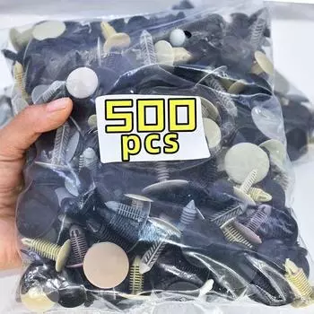500 шт. пряжки для крепления крыши салона автомобиля, зажимы для колючей проволоки, заклепки для ткани, фиксаторы, пряжки, зажимы для крепления крыши