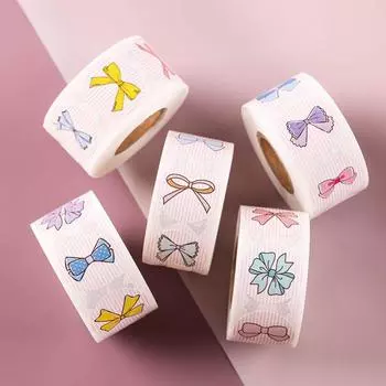 500 шт./рулон Круглые конверты Запечатывание Наклейки Ручной Работы Ремесла Наклейки Упаковочные Принадлежности style 4