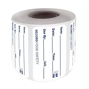 500 шт./рулон, кухонная наклейка, холодильник, морозильная камера, дата хранения продуктов, этикетка с содержанием