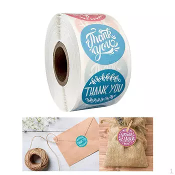 500 шт./рулонная бумажная наклейка, подарочная упаковка, очки