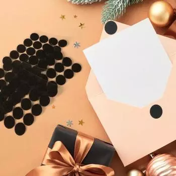 500 шт. самоклеящихся точек диаметром 10 мм для многоразового использования в классе, школе, проекты своими руками, нейлоновые липкие 500pcs белый