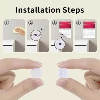 500 шт. самоклеящихся точек диаметром 10 мм для многоразового использования в классе, школе, сделай сам, проекты ручной работы, нейлоновая липкая задняя часть, крючок, круглая застежка-лента для монет 500pcs белый