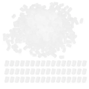 500 шт., силиконовая основа для сережек, мягкая прозрачная основа для сережек, сменный аксессуар для ушей