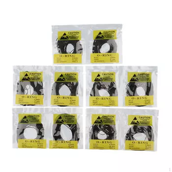 500 шт. сменные уплотнительные кольца для часов, размер 31-40 мм, 0,8 мм