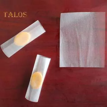 500 шт. упаковочная бумага для конфет, пищевая портативная, полезная, красивая, для изготовления шоколада, клейкая рисовая бумага для повседневной жизни белый