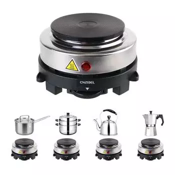 500 Вт 220 В Универсальная Печь Для Нагрева Молока, Воды, Кофе, Мини-Электрический Нагреватель, Плита, Многофункциональная Кухонная Техника, Плита, Вилка ЕС EU Plug