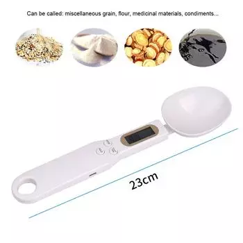 500g/0.1g Digital Measuring Spoon Kitchen Spoon Scale Electronic LCD Display Weight Gram Food Scales Kitchen tools accessories 500g-0.1g