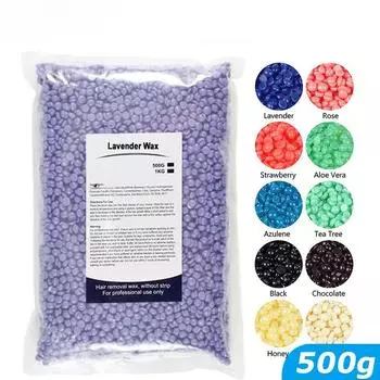 500g Hairs Removal Wax Beans for Wax Heater Machine Waxing Wax Beads Depilatory Body Epilation Wax For Depilation
